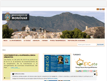 Tablet Screenshot of monovar.es